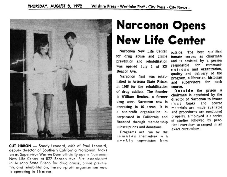 Narconon Opens New Life Center