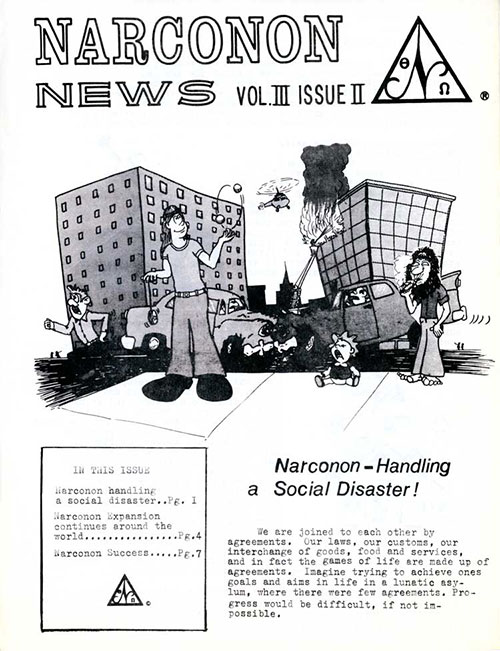 Handling a Social Disaster 1973 Newsletter Cover