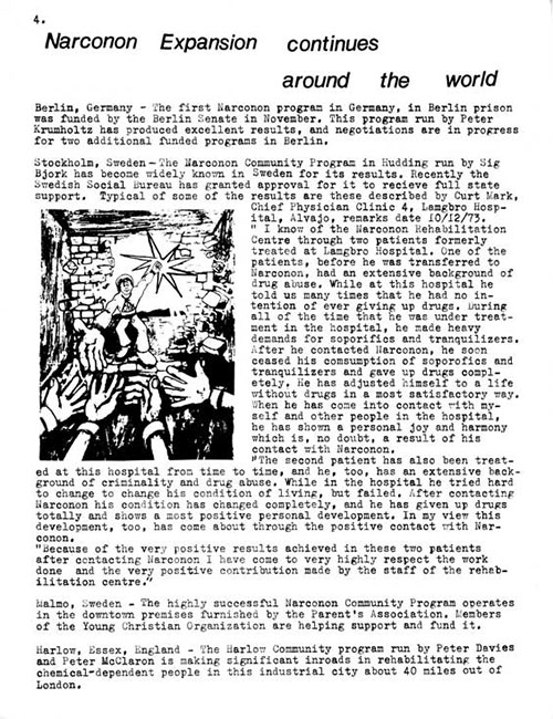 Handling a Social Disaster 1973 Newsletter PG 3