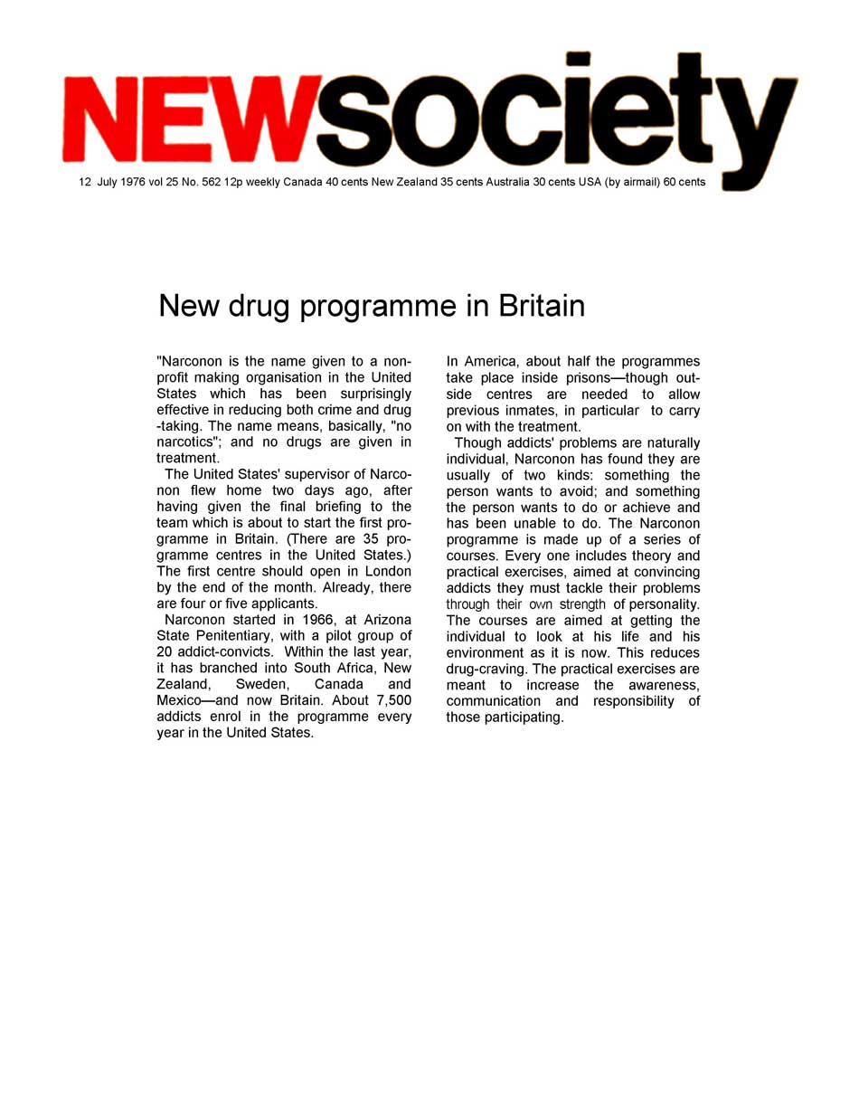 Britain Drug Programme