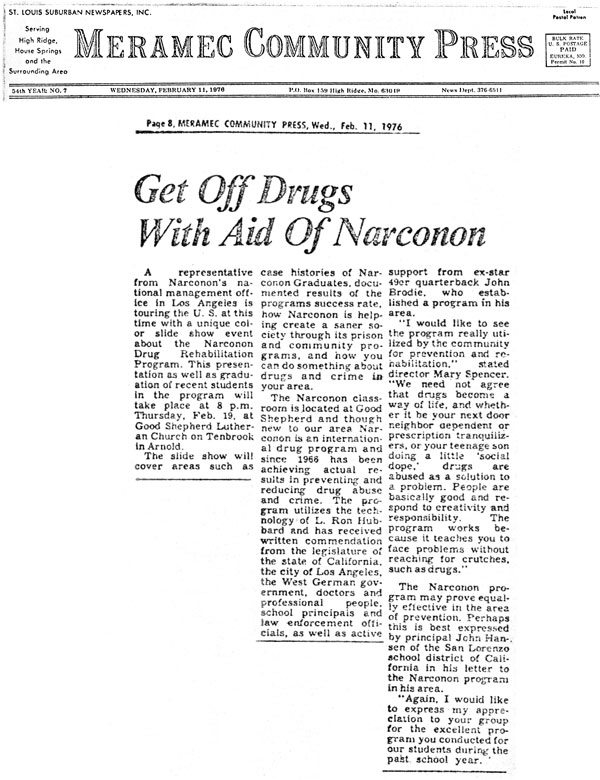 Get Off Drugs With The Aid of Narconon (picture)