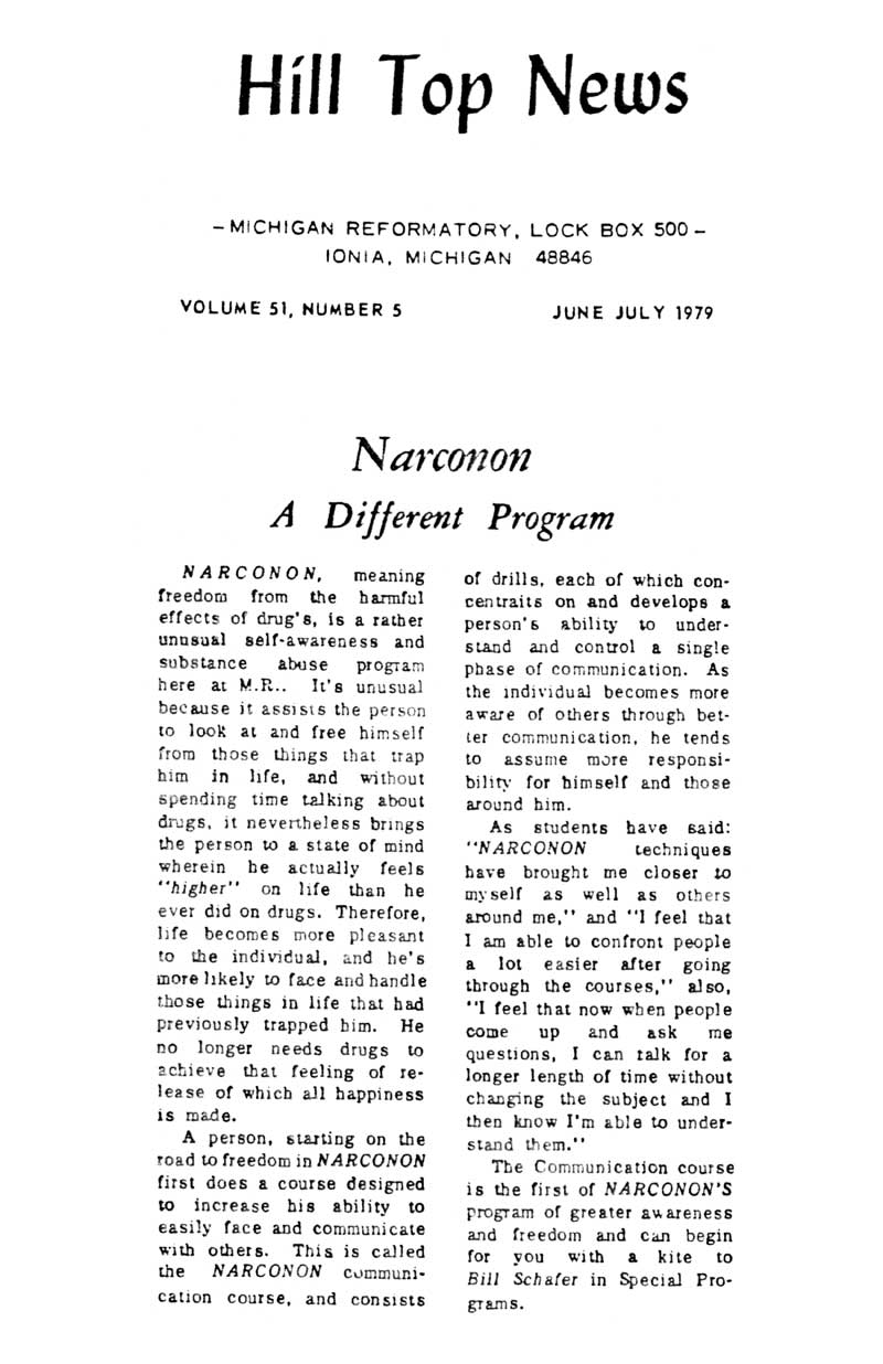 Narconon - A Different Program