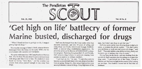 article from 1982 Pendleton Scout