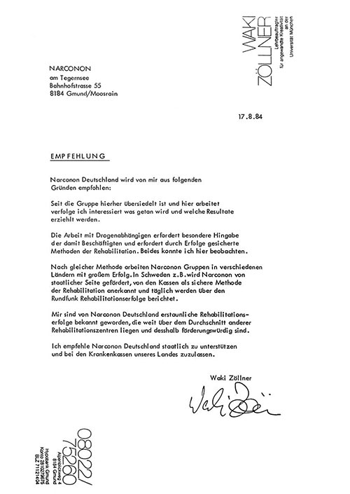 Letter of Recommendation from A Lecturer for the University of Munich