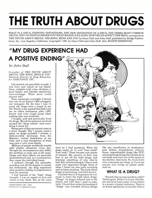 The Truth About Drugs