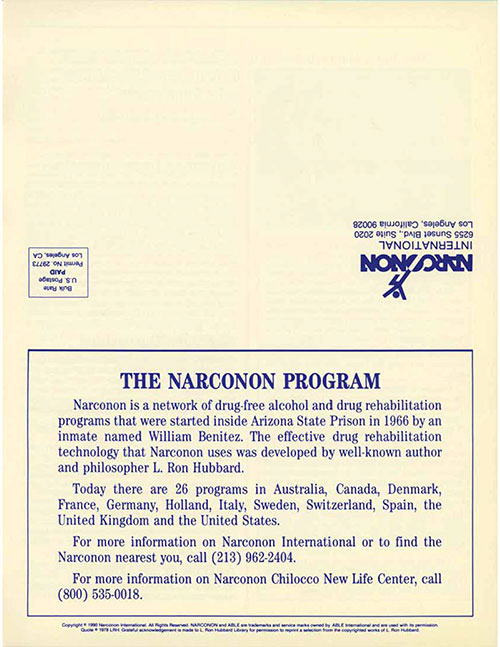 Black Tie Event Narconon Newsletter 1990 pg4