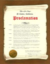 El Centra California Mayor Proclaims Narconon Day - 1991