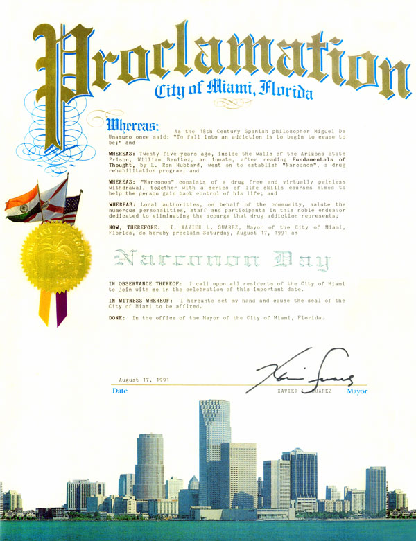 Narconon Day Miami Florida