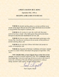 San Aneslmo California Narconon Proclamation - 1993