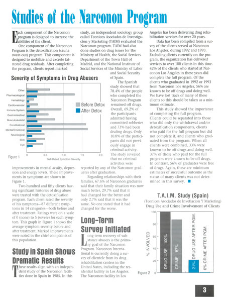 Professionally Speaking Narconon Newsletter Issue 2 page 3