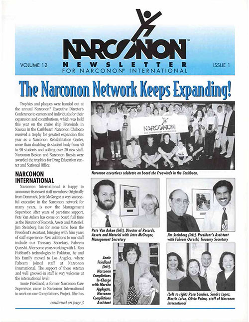 Narconon Network Keeps Expanding pg1