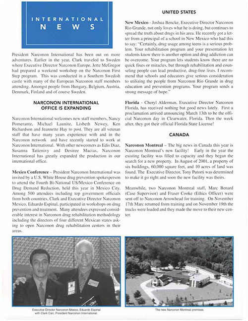 India and Pakistan Visit Narconon Newsletter pg3