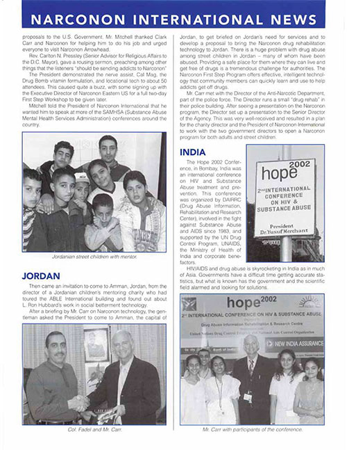 Worldwide Grassroots Movement Could Handle the Drug Problem Newsletter pg2