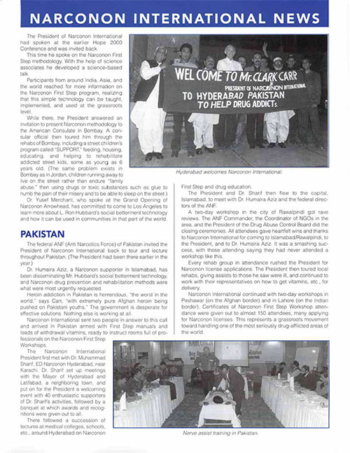 Worldwide Grassroots Movement Could Handle the Drug Problem Newsletter pg3