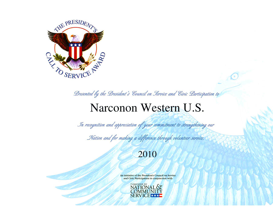 Narconon West US Receives President